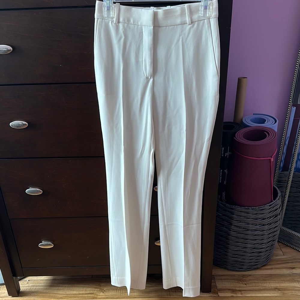 Babaton Cream Dress Pants Elegant Formal Wear